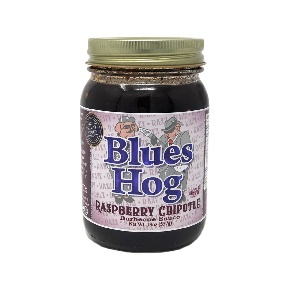 Blues Hog Himbeere Chipotle Sauce – Glas 557gr-19oz  MHD 15.11.2025