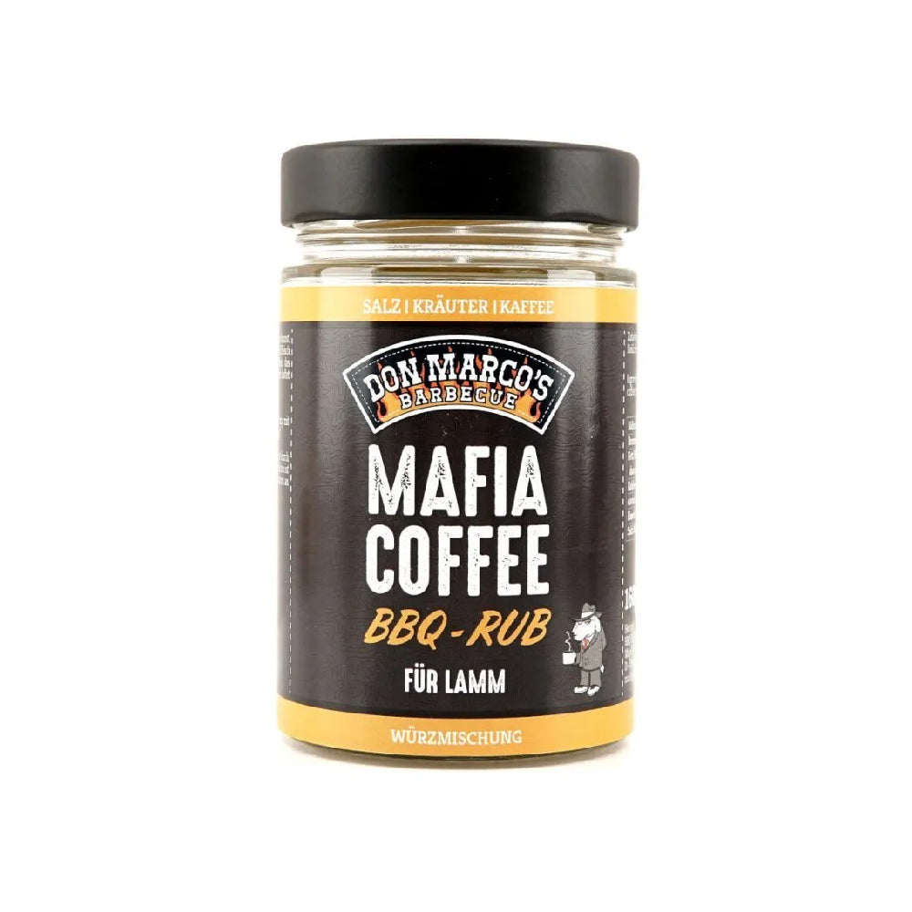 Don Marcos Mafia Coffee BBQ Rub 160g Glas