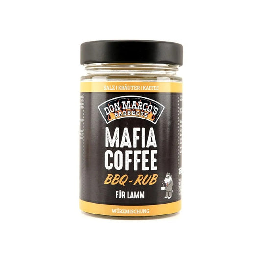 Don Marcos Mafia Coffee BBQ Rub 160g Glas