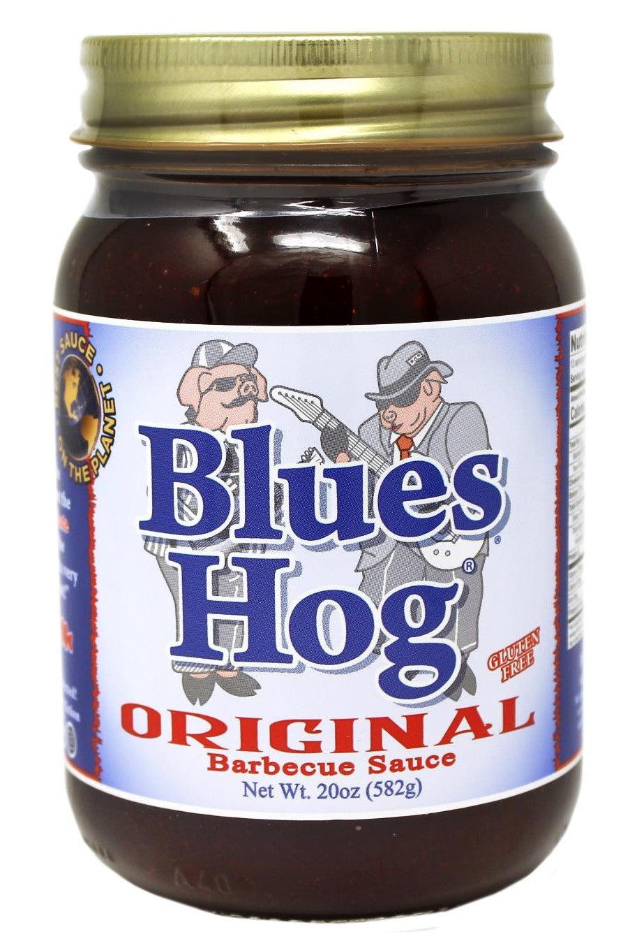 Blues Hog Original BBQ Sauce – Glas -  591ml-20oz