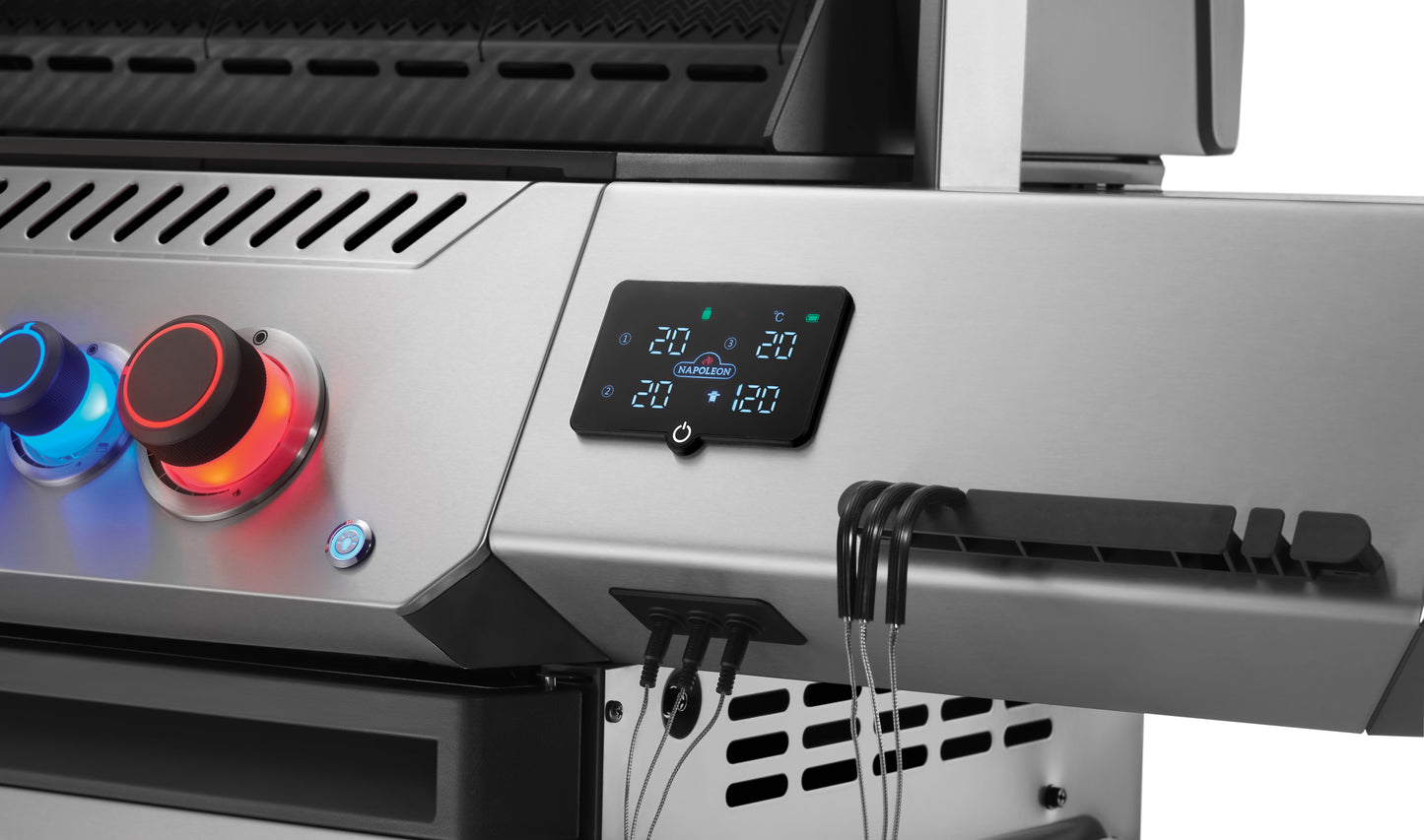 Napoleon Prestige® 500 Connected RSIB – Smarter Premium-Gasgrill mit SIZZLE ZONE™, Infrarot-Heckbrenner & App-Steuerung (26,7 kW)