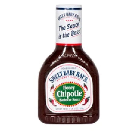 🍯🌶️ Sweet Baby Ray’s Honey Chipotle BBQ Sauce – Süß. Rauchig. Verführerisch scharf.