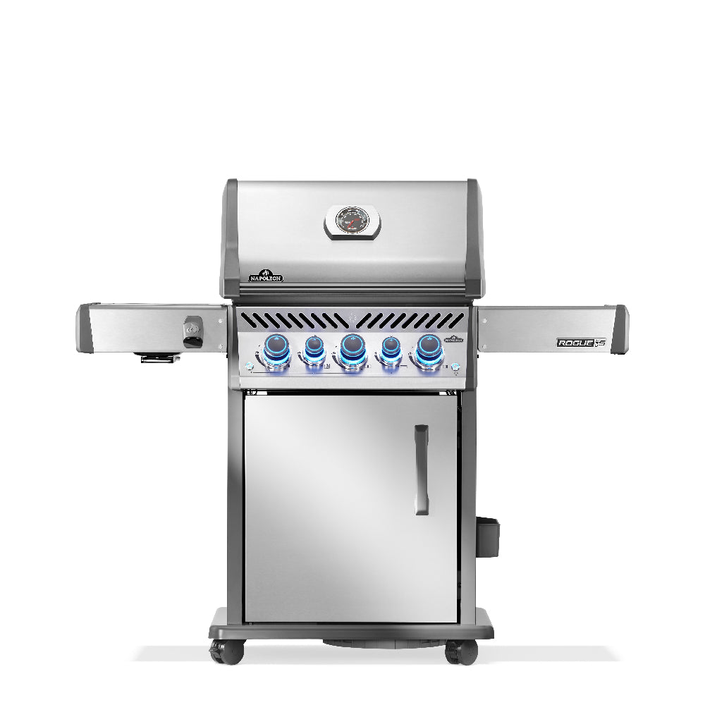 Napoleon Rogue® PRO-S 425 RSIB – Premium-Gasgrill mit SIZZLE ZONE™, Infrarot-Heckbrenner & Edelstahl-Grillrosten