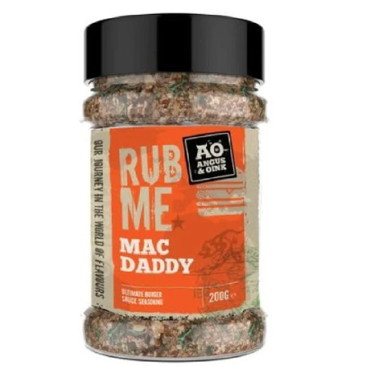 🍔🔥 Angus & Oink MacDaddy Burger Sauce Gewürz – 200 g 👉 Der ultimative Geschmack echter Burgerbuden – jetzt für deinen Grill & deine Küche!