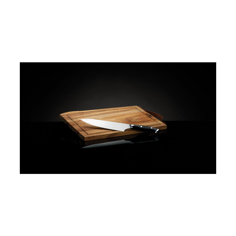 Napoleon President Edition – Schneidebrett aus Akazie inkl. PRO Chefmesser