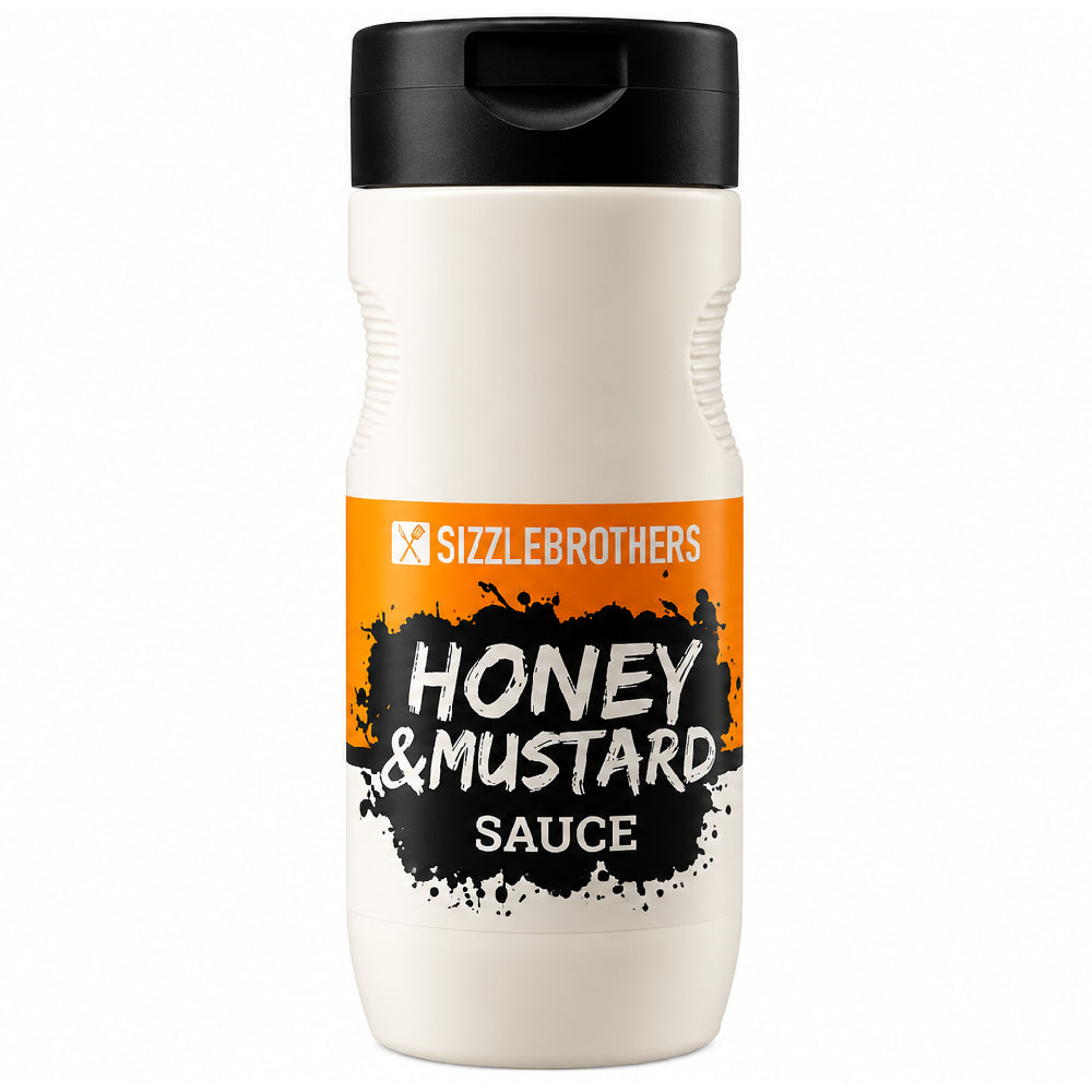 🍯 Sizzle Brothers Honey & Mustard Sauce 250 ml – süß-würziger Honig-Senf-Genuss  DAS SÜSSE EXTRA FÜR DEINEN GRILLABEND!