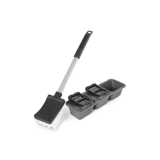 Broil King – EIS-REINIGUNGSBÜRSTE (inkl. 3 Eishalter + Silikonform)  ❄️ Reinigen mit Eis – ganz ohne Rückstände. Natürlich. Effektiv. Innovativ.