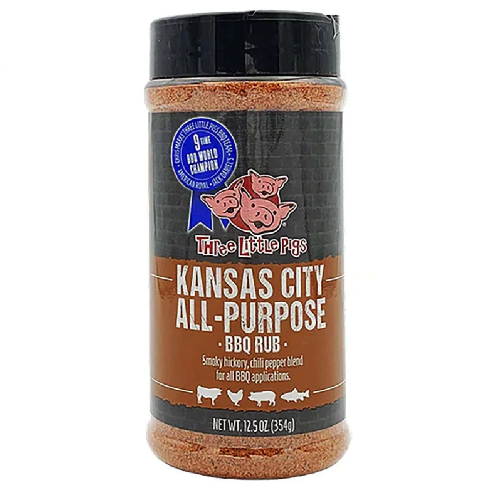 🥩🔥 Three Little Pigs Texas Beef Rub – Texas Beef Power. Kräftige Würze. BBQ ohne Kompromisse. | 354 g