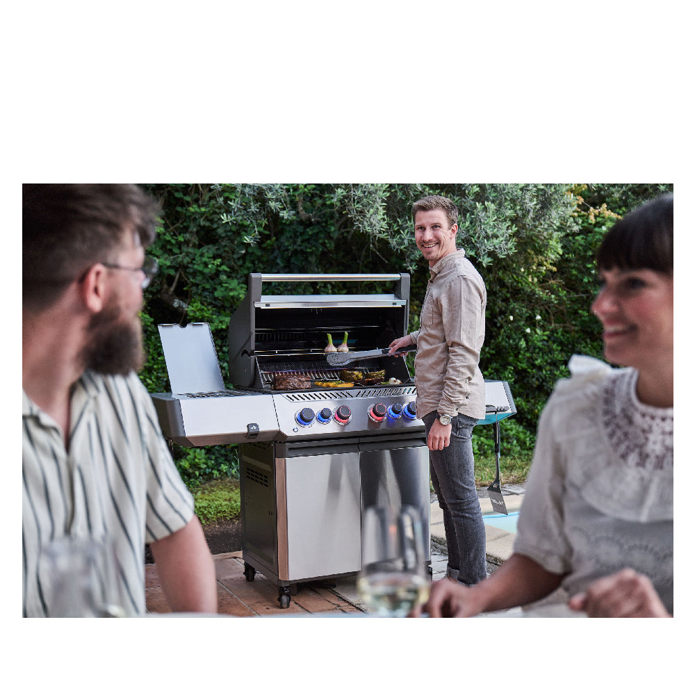 Napoleon Prestige® 500 Connected RSIB – Smarter Premium-Gasgrill mit SIZZLE ZONE™, Infrarot-Heckbrenner & App-Steuerung (26,7 kW)