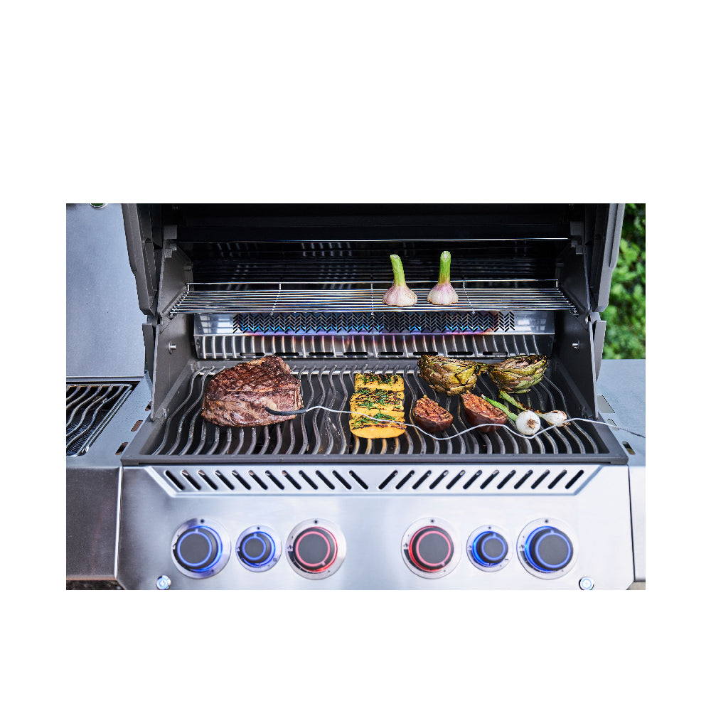 Napoleon Prestige® 500 Connected RSIB – Smarter Premium-Gasgrill mit SIZZLE ZONE™, Infrarot-Heckbrenner & App-Steuerung (26,7 kW)