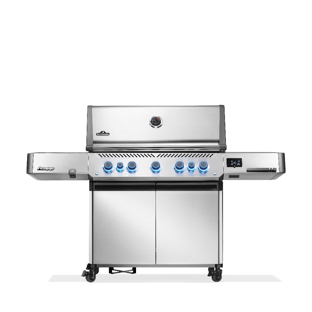 Napoleon Prestige® 665 Connected RSIB – XXL Smart-Premium-Gasgrill mit SIZZLE ZONE™, Infrarot-Heckbrenner & App-Steuerung (30,7 kW)