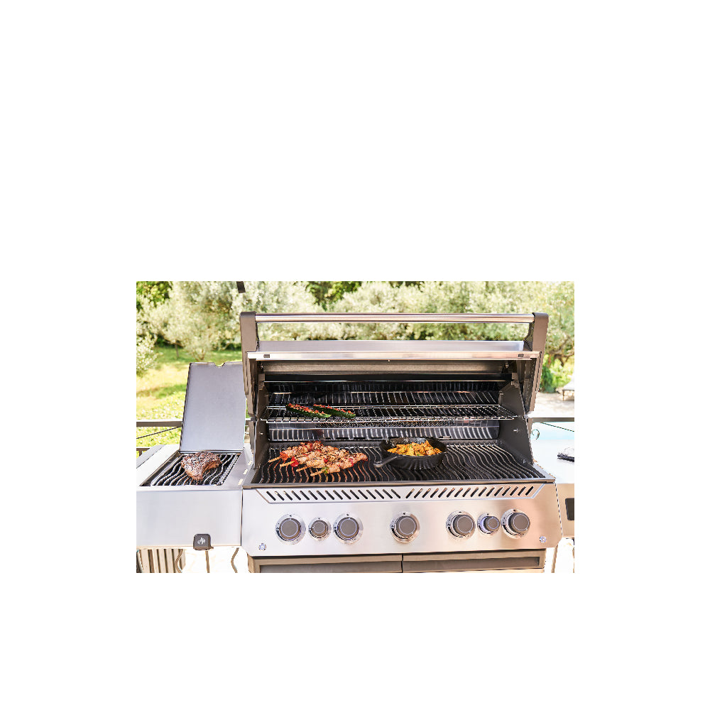 Napoleon Prestige® 665 Connected RSIB – XXL Smart-Premium-Gasgrill mit SIZZLE ZONE™, Infrarot-Heckbrenner & App-Steuerung (30,7 kW)