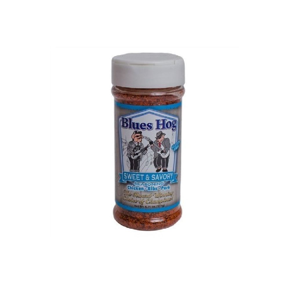 Blues Hog Sweet & Savory BBQ Rub – Die Wahl der Champions (177 g) Der Rub, der BBQ-Wettkämpfe entscheidet!