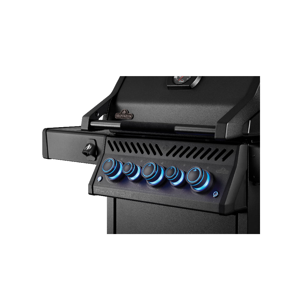🔴 PHANTOM EDITION 🖤 Napoleon Phantom Rogue® PRO-S 425 RSIB 🔥 Mattschwarze BBQ-Power mit SIZZLE ZONE™ & Infrarot-Heckbrenner