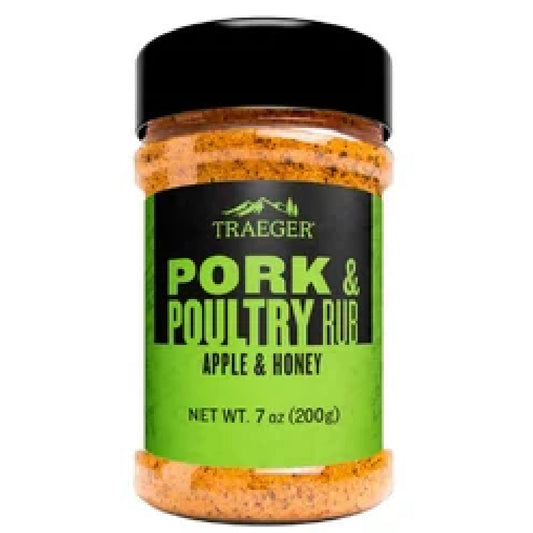 🍗🔥 Traeger Pork & Poultry Rub – Süß-würzige Perfektion für Schwein & Geflügel Mehr Saft. Mehr Aroma. Mehr BBQ-Kick.