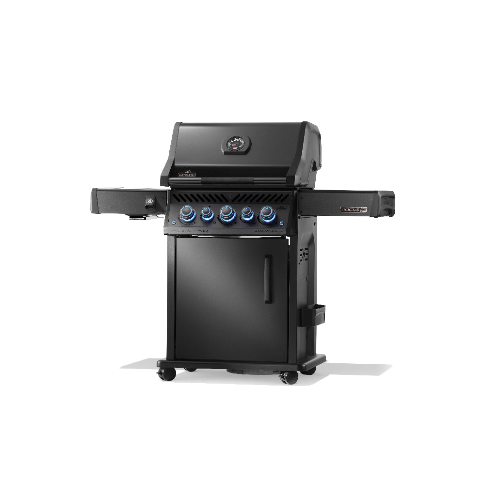 🔴 PHANTOM EDITION 🖤 Napoleon Phantom Rogue® PRO-S 425 RSIB 🔥 Mattschwarze BBQ-Power mit SIZZLE ZONE™ & Infrarot-Heckbrenner