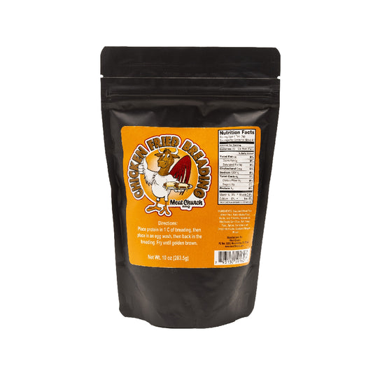 🔥 Meat Church Chicken Fried Breading – Texas Style Panade | 283 g (10 oz)  Der legendäre Chicken-Fried-Crunch – original Texas Style, jetzt grill- & küchentauglich