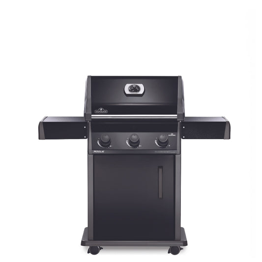 Napoleon Rogue® 425-1, Schwarz – Premium-Gasgrill mit 3 Edelstahlbrennern (14,25 kW)