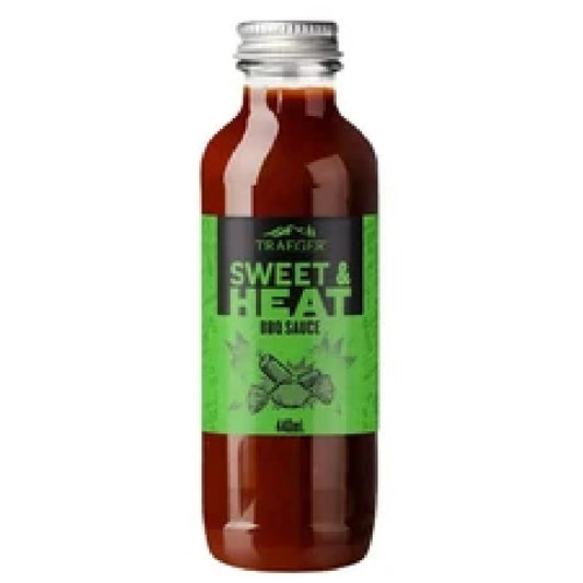 🇺🇸🔥 Traeger Sweet & Heat BBQ Sauce – Süß trifft Schärfe. Perfekt balanciert. (440 ml) 🍯🌶️ Süß im Einstieg. Würzig im Abgang. Absolut süchtig.