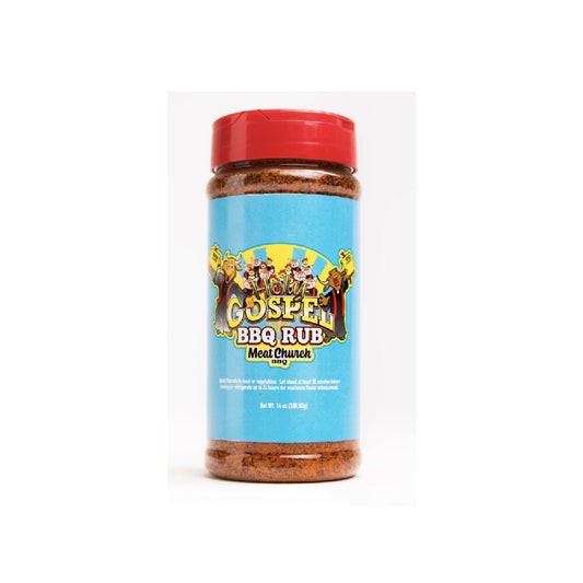 🔥🙏 Meat Church Holy Gospel BBQ Rub – Premium Allround Rub für Rind, Ribs & Hähnchen (397 g)