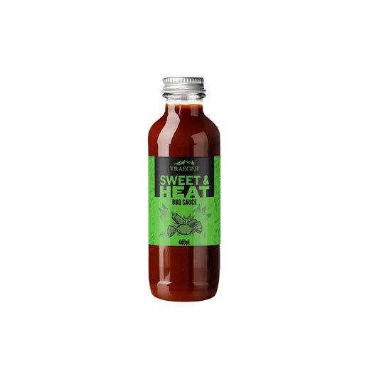🇺🇸🔥 Traeger Sweet & Heat BBQ Sauce – Süß trifft Schärfe. Perfekt balanciert. (440 ml) 🍯🌶️ Süß im Einstieg. Würzig im Abgang. Absolut süchtig.