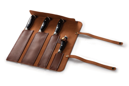 Leder Messertasche