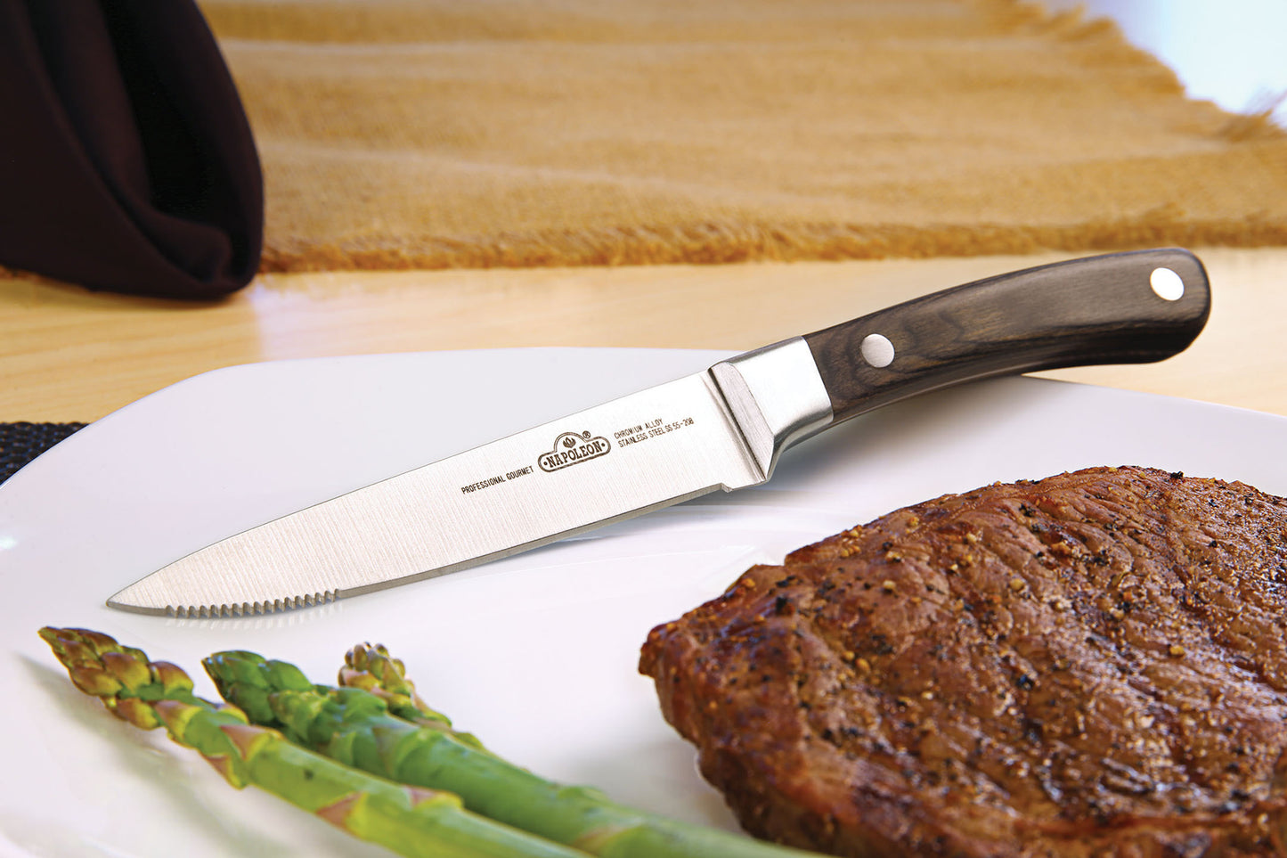 Wellenschliff Steak Messer