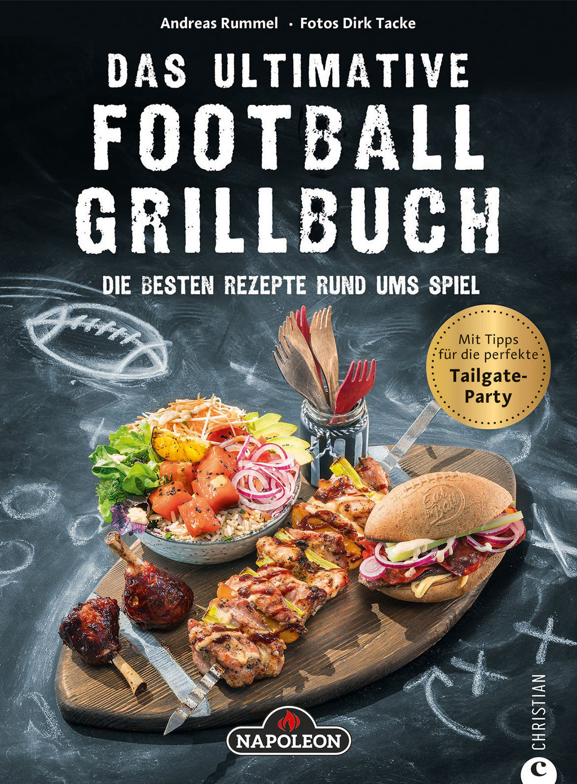 Napoleon® Grillbuch "Das ultimative Football-Grillbuch""